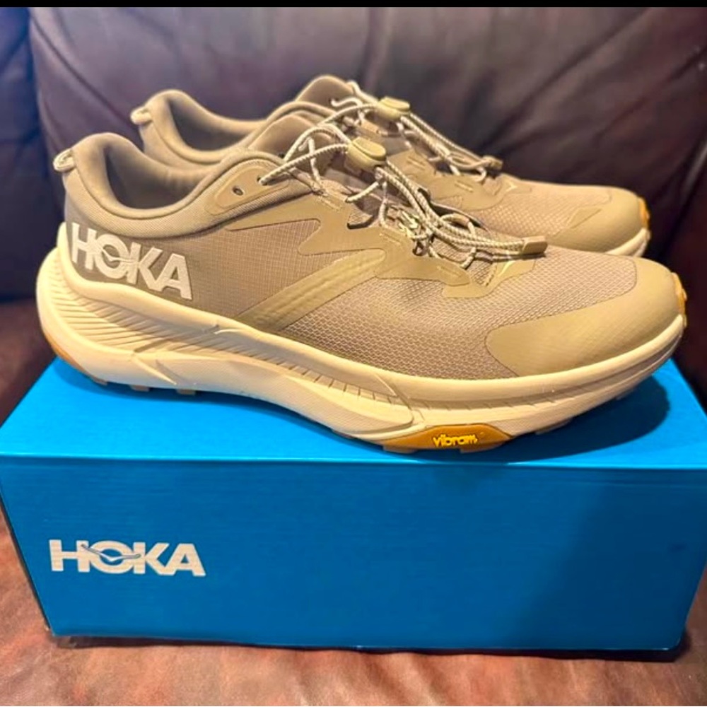 Men’s Hoka “Transport” shoes. Size 10.5 like new!